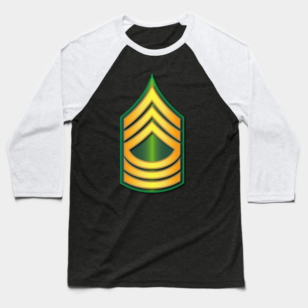 Army - Master Sergeant - E8 Baseball T-Shirt by twix123844